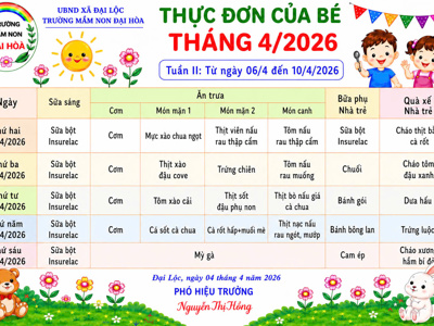 CHÙM ẢNH THỰC ĐƠN DINH DƯỠNG CỦA BÉ-NĂM HỌC 2025-2026 – ảnh 28