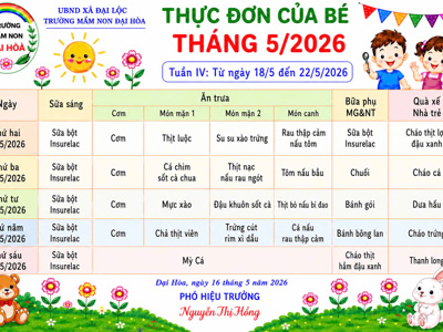 CHÙM ẢNH THỰC ĐƠN DINH DƯỠNG CỦA BÉ-NĂM HỌC 2025-2026 – ảnh 33