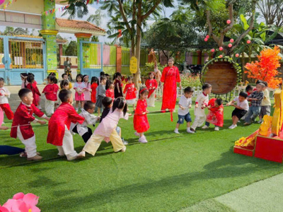 Chùm ảnh_ Ngày hội "Trường MN Đại Hòa- Rực rỡ sắc xuân" – ảnh 43