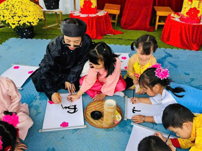 Chùm ảnh_ Ngày hội "Trường MN Đại Hòa- Rực rỡ sắc xuân" – ảnh 16