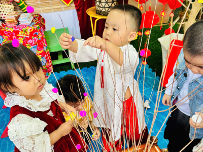 Chùm ảnh_ Ngày hội "Trường MN Đại Hòa- Rực rỡ sắc xuân" – ảnh 13