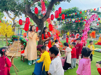 Chùm ảnh_ Ngày hội "Trường MN Đại Hòa- Rực rỡ sắc xuân" – ảnh 44