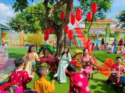 Chùm ảnh_ Ngày hội "Trường MN Đại Hòa- Rực rỡ sắc xuân" – ảnh 35
