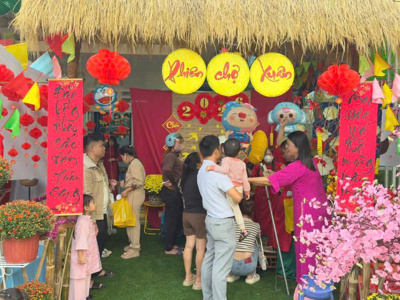 Chùm ảnh_ Ngày hội "Trường MN Đại Hòa- Rực rỡ sắc xuân" – ảnh 30