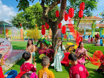Chùm ảnh_ Ngày hội "Trường MN Đại Hòa- Rực rỡ sắc xuân" – ảnh 36