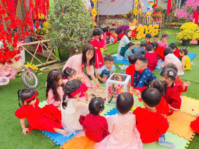 Chùm ảnh_ Ngày hội "Trường MN Đại Hòa- Rực rỡ sắc xuân" – ảnh 54