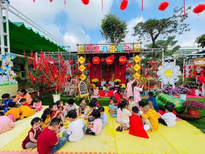 Chùm ảnh_ Ngày hội "Trường MN Đại Hòa- Rực rỡ sắc xuân" – ảnh 8