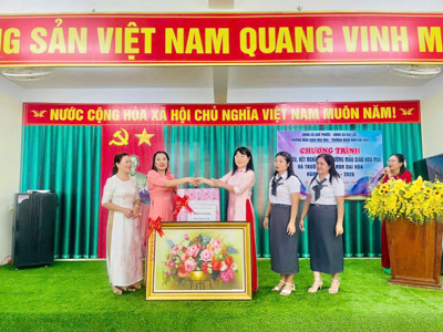 ẢNH_ GIAO LƯU KẾT NGHĨA TRƯỜNG MN ĐẠI HÒA_MẪU GIÁO HOA MAI – ảnh 14