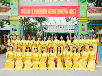 NGÀY HỘI MẦM NON ĐẠI HÒA RỰC RỠ SẮC XUÂN – ảnh 2