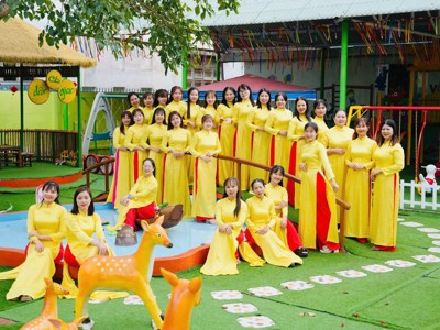 NGÀY HỘI MẦM NON ĐẠI HÒA RỰC RỠ SẮC XUÂN – ảnh 4
