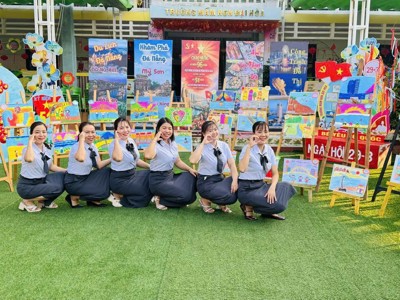 NGÀY HỘI MẦM NON ĐẠI HÒA RỰC RỠ SẮC XUÂN – ảnh 1