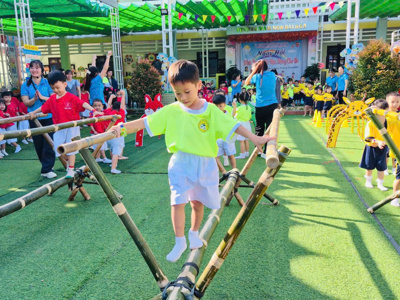 Chùm ảnh ngày hội dinh dưỡng và vận động của bé – ảnh 7
