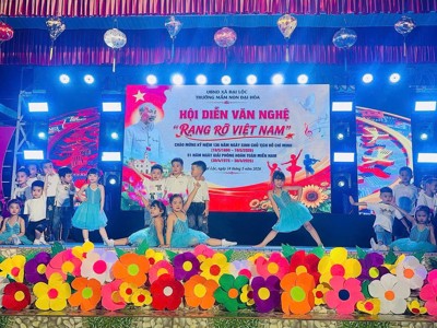 TRƯỜNG MẦM NON ĐẠI HÒA TỔ CHỨC ĐÊM VĂN NGHỆ “RẠNG RỠ VIỆT NAM” MỪNG KỶ NIỆM 121 NĂM  SINH NHẬT BÁC 19-5-2026 – ảnh 6