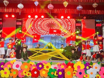TRƯỜNG MẦM NON ĐẠI HÒA TỔ CHỨC ĐÊM VĂN NGHỆ “RẠNG RỠ VIỆT NAM” MỪNG KỶ NIỆM 121 NĂM  SINH NHẬT BÁC 19-5-2026 – ảnh 11