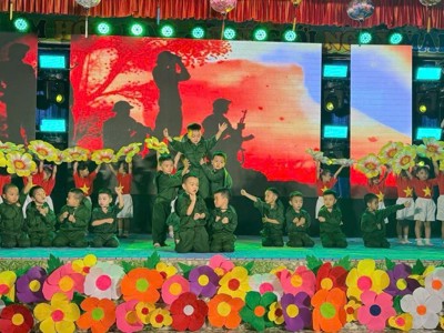 TRƯỜNG MẦM NON ĐẠI HÒA TỔ CHỨC ĐÊM VĂN NGHỆ “RẠNG RỠ VIỆT NAM” MỪNG KỶ NIỆM 121 NĂM  SINH NHẬT BÁC 19-5-2026 – ảnh 3