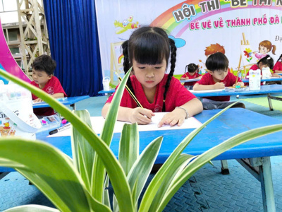 Chùm ảnh_ Hội thi "Bé tài năng" Chủ đề "Đà Nẵng trong mắt bé" – ảnh 20