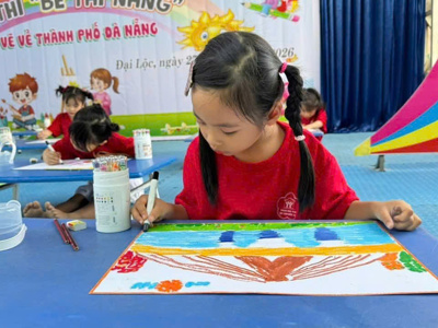 Chùm ảnh_ Hội thi "Bé tài năng" Chủ đề "Đà Nẵng trong mắt bé" – ảnh 18