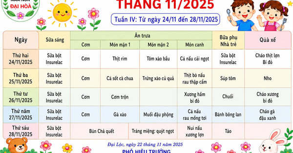 CHÙM ẢNH THỰC ĐƠN DINH DƯỠNG CỦA BÉ-NĂM HỌC 2025-2026 - Ảnh 12