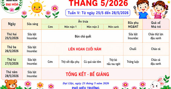 CHÙM ẢNH THỰC ĐƠN DINH DƯỠNG CỦA BÉ-NĂM HỌC 2025-2026 - Ảnh 35