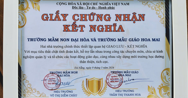 ẢNH_ GIAO LƯU KẾT NGHĨA TRƯỜNG MN ĐẠI HÒA_MẪU GIÁO HOA MAI - Ảnh 8