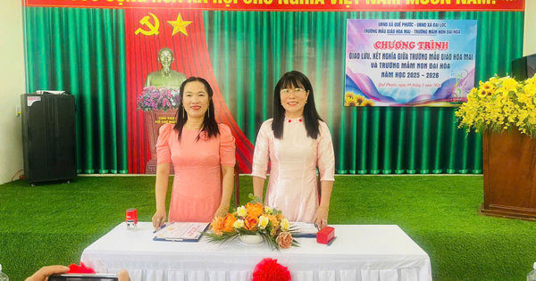 ẢNH_ GIAO LƯU KẾT NGHĨA TRƯỜNG MN ĐẠI HÒA_MẪU GIÁO HOA MAI - Ảnh 5