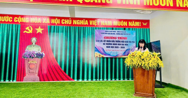 ẢNH_ GIAO LƯU KẾT NGHĨA TRƯỜNG MN ĐẠI HÒA_MẪU GIÁO HOA MAI - Ảnh 17
