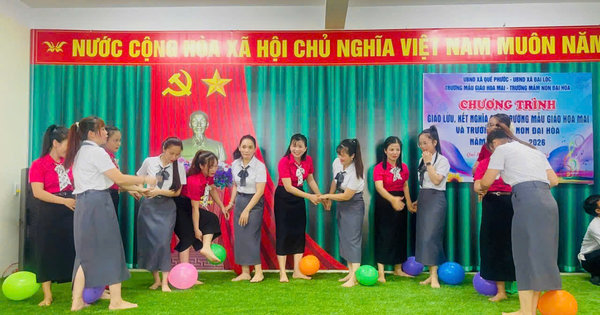 ẢNH_ GIAO LƯU KẾT NGHĨA TRƯỜNG MN ĐẠI HÒA_MẪU GIÁO HOA MAI - Ảnh 22