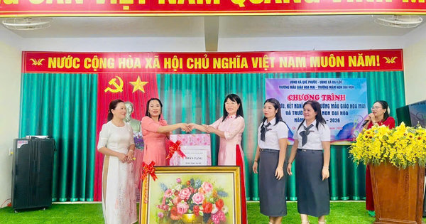 ẢNH_ GIAO LƯU KẾT NGHĨA TRƯỜNG MN ĐẠI HÒA_MẪU GIÁO HOA MAI - Ảnh 15