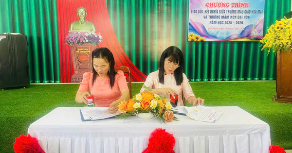 ẢNH_ GIAO LƯU KẾT NGHĨA TRƯỜNG MN ĐẠI HÒA_MẪU GIÁO HOA MAI - Ảnh 6