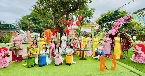 NGÀY HỘI MẦM NON ĐẠI HÒA RỰC RỠ SẮC XUÂN
