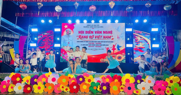 TRƯỜNG MẦM NON ĐẠI HÒA TỔ CHỨC ĐÊM VĂN NGHỆ “RẠNG RỠ VIỆT NAM” MỪNG KỶ NIỆM 121 NĂM  SINH NHẬT BÁC 19-5-2026 - Ảnh 7