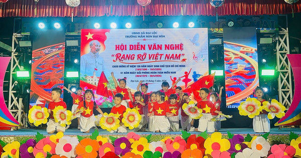 TRƯỜNG MẦM NON ĐẠI HÒA TỔ CHỨC ĐÊM VĂN NGHỆ “RẠNG RỠ VIỆT NAM” MỪNG KỶ NIỆM 121 NĂM  SINH NHẬT BÁC 19-5-2026 - Ảnh 9