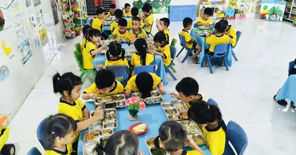 Ảnh bài viết: Bữa ăn trưa – Nguồn năng lượng cho ngày vui của bé