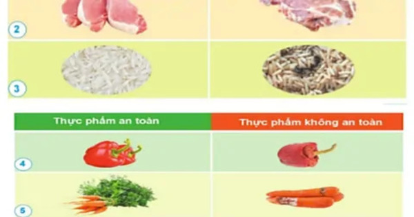 CÁCH NHẬN BIẾT THỰC PHẨM KHÔNG AN TOÀN Ở TRƯỜNG MẦM NON