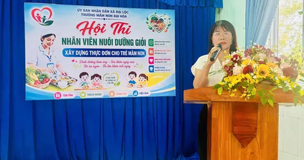 Ảnh bài viết: HỘI THI NHÂN VIÊN NUÔI DƯỠNG GIỎI  XÂY DỰNG THỰC ĐƠN CHO TRẺ MẦM NON  NĂM HỌC 2025 – 2026 TRƯỜNG MẦM NON ĐẠI HÒA