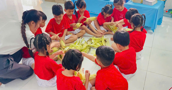 Ảnh bài viết: LỚP LỚN 1- HOẠT ĐỘNG HỌC- BÉ BIẾT GÌ VỀ BẮP NGÔ