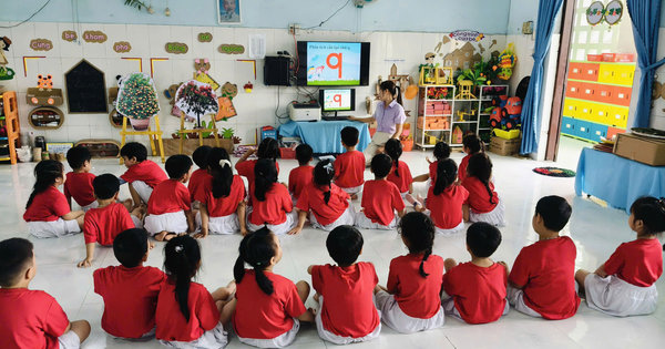 Ảnh bài viết: LỚP LỚN 2- LÀM QUEN CHỮ CÁI P,Q