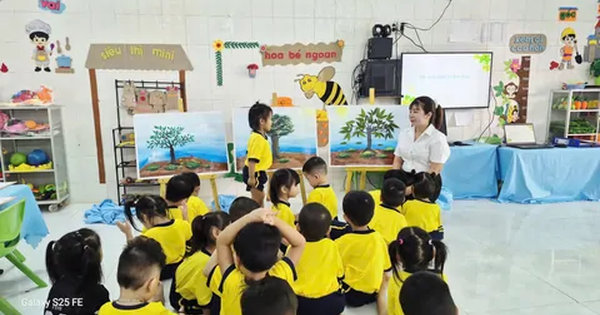 Ảnh bài viết: LỚP BÉ 1_HOẠT ĐỘNG TẠO HÌNH NHỮNG CÂY XANH NGỘ NGHĨNH
