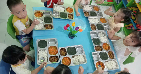 Ảnh bài viết: BỮA TRƯA VỚI ĐẦY ĐỦ CÁC NHÓM THỰC PHẨM CHO BÉ TẠI TRƯỜNG MN ĐẠI HÒA 