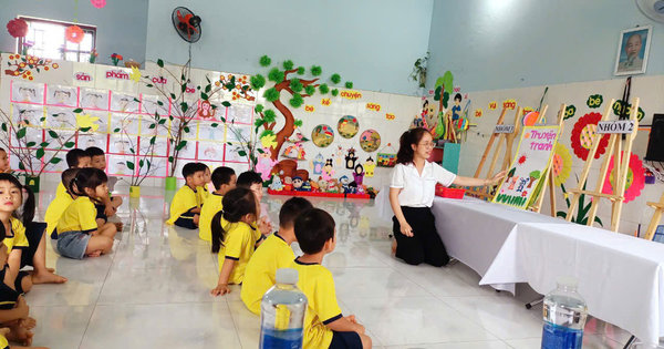 Ảnh bài viết: LỚP LỚN 3- HOẠT ĐỘNG LÀM QUEN VĂN HỌC- BÉ VUI KỂ CHUYỆN SÁNG TẠO