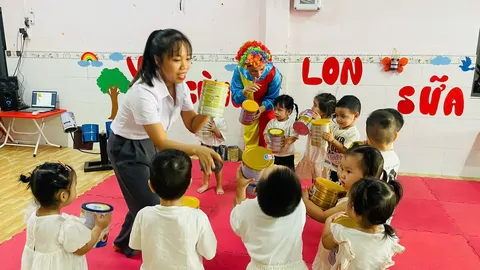 TỔ CHỨC HĐ THỰC HÀNH DẠY MẪU TẠI NHÓM TRẺ TƯ THỤC HỒNG PHÚC; LINH CHI
