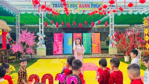 NGÀY HỘI “TRƯỜNG MẦM NON ĐẠI HÒA – RỰC RỠ SẮC XUÂN” HỘI THI “CÙNG CON TỎA SÁNG” NĂM HỌC 2025 – 2026