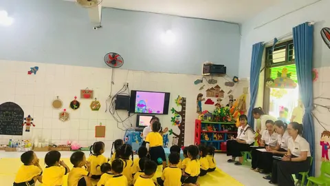 LỚP BÉ 2_THAO GIẢNG CHUYÊN ĐỀ 