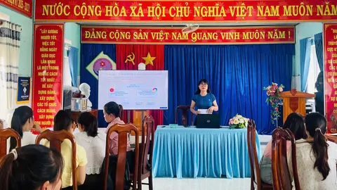 TẬP HUẤN BỒI DƯỠNG CHUYÊN MÔN CHO CÁC NHÓM TRẺ TƯ THỤC