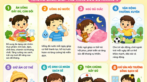 TĂNG CƯỜNG SỨC ĐỀ KHÁNG CHO TRẺ KHI GIAO MÙA